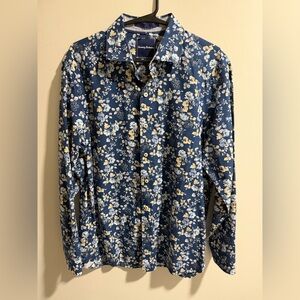 Tommy Bahama Navy Floral Shirt